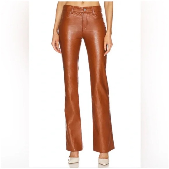 A.L.C. Freddie Pant Cognac Sz 10 *NWT* - Picture 1 of 10